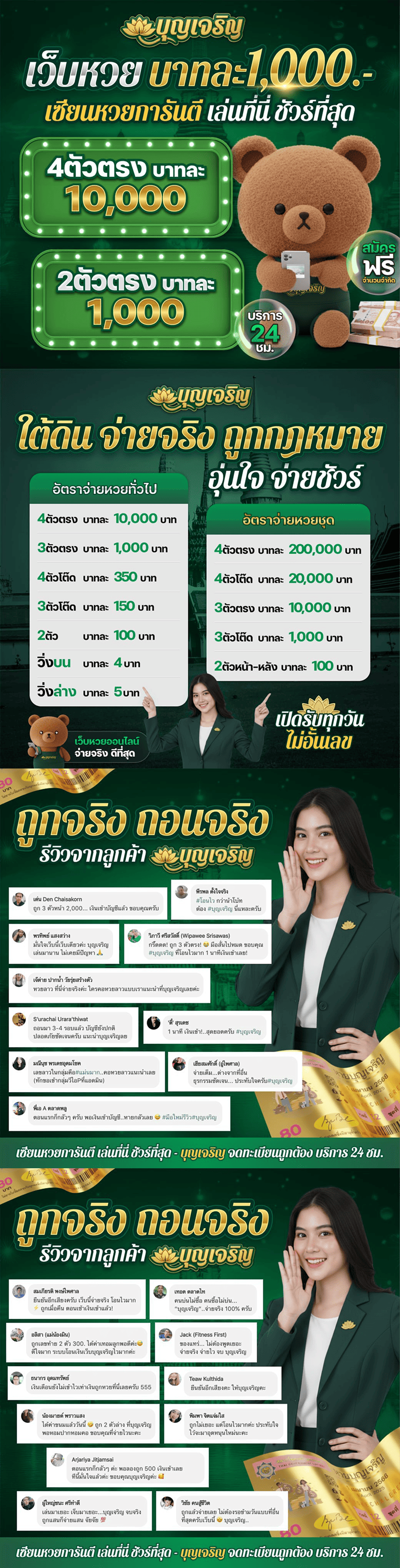 โปรโมชั่นบุญเจริญ